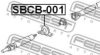 SUBAR 27031AC161 Bearing, propshaft centre bearing